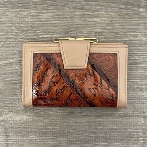 Snake Pattern Wallet